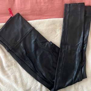SPANX FAUX Leather Leggings
